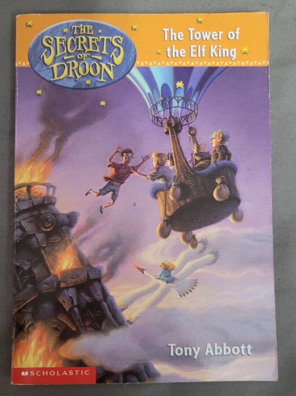 The Secrets of Droon The Tower of the Elf King Tony Abbott Book Paperback